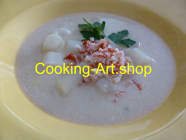 Art.-Nr.: P1180728 - "Spargelsuppe mit Hummer"